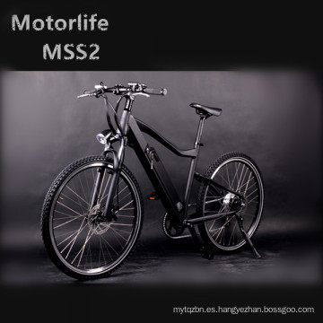 Bicicleta del motor eléctrico de MOTORLIFE / del OEM MSS2, bicicleta eléctrica del neumático gordo 350w 350w, bici de montaña eléctrica